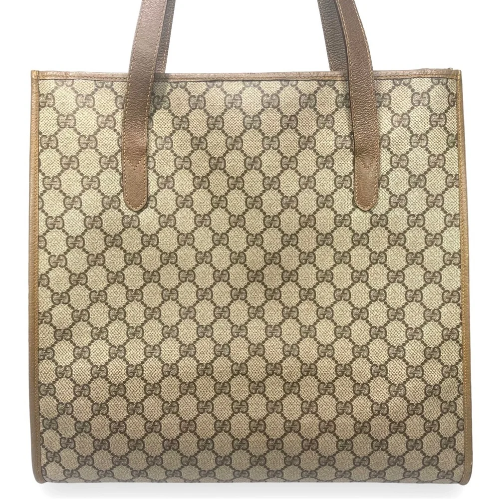 🔴SOLD🔴Gucci Supreme GG monogram tote bag - Picture 4 of 17